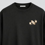 Noctilupus Golden Pearl T Shirt in Black