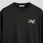 Noctilupus Sunset Service T Shirt in Black