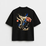 Noctilupus Roulette Bloom T Shirt in Black
