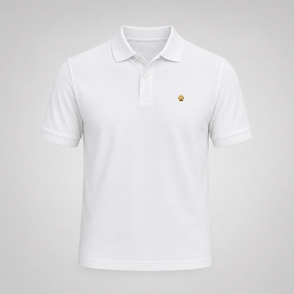 Noctipaw Polo Shirt in White