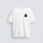 Noctilupus Crystal Swan T Shirt in White