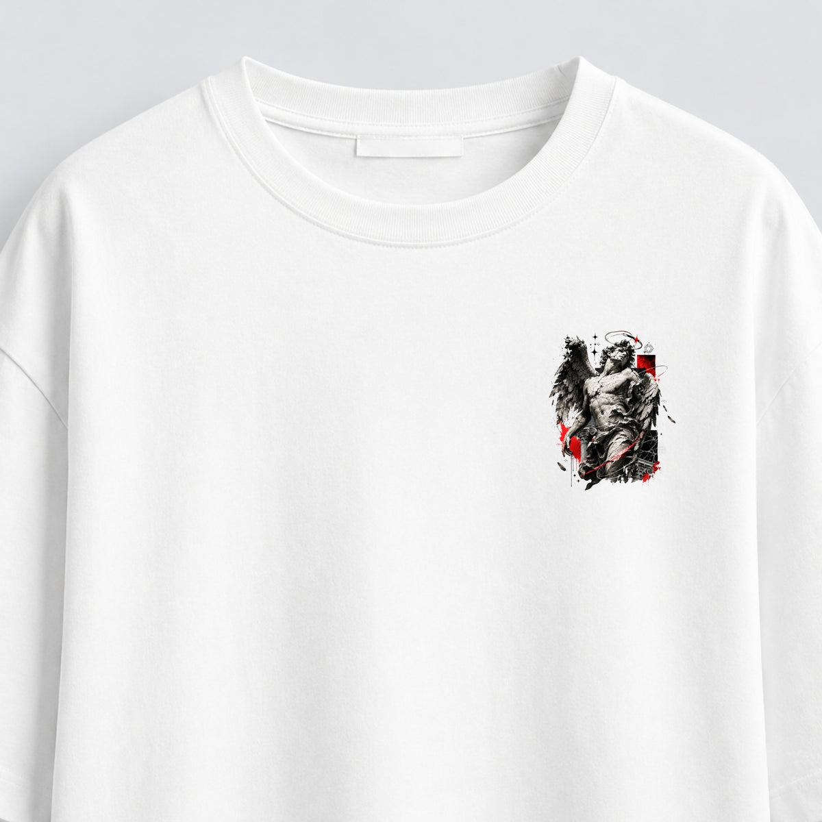 Noctilupus Heaven Error T Shirt in White