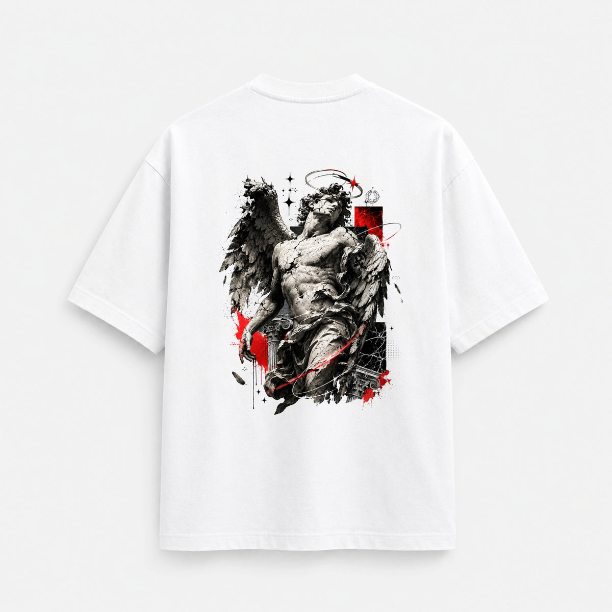 Noctilupus Heaven Error T Shirt in White
