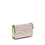 Valentino Garavani Small canvas Rockstud Shoulder Bag