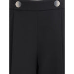 Giorgio Armani Silk crepe cady one-dart Pants