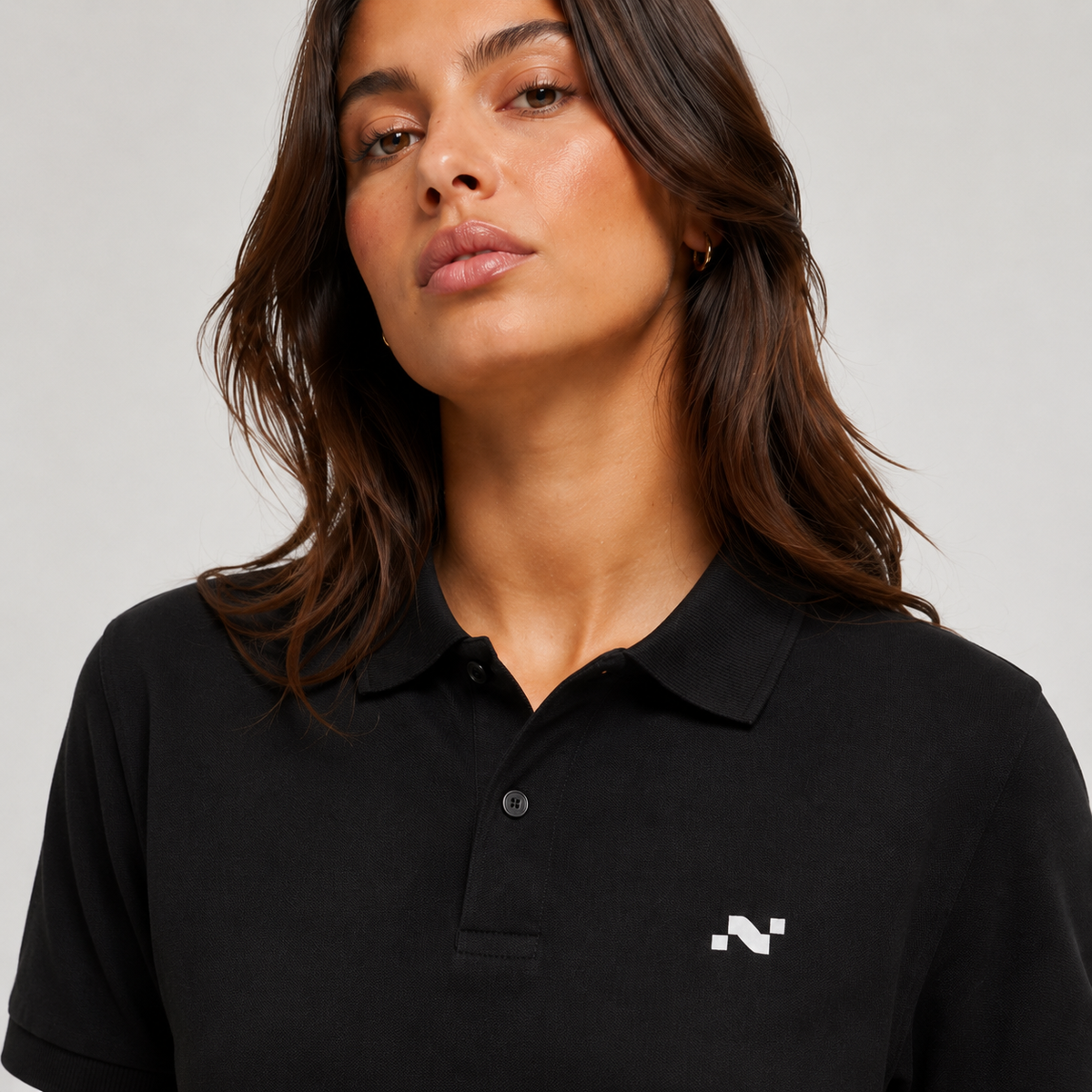Noctilupus Polo Shirt in Black