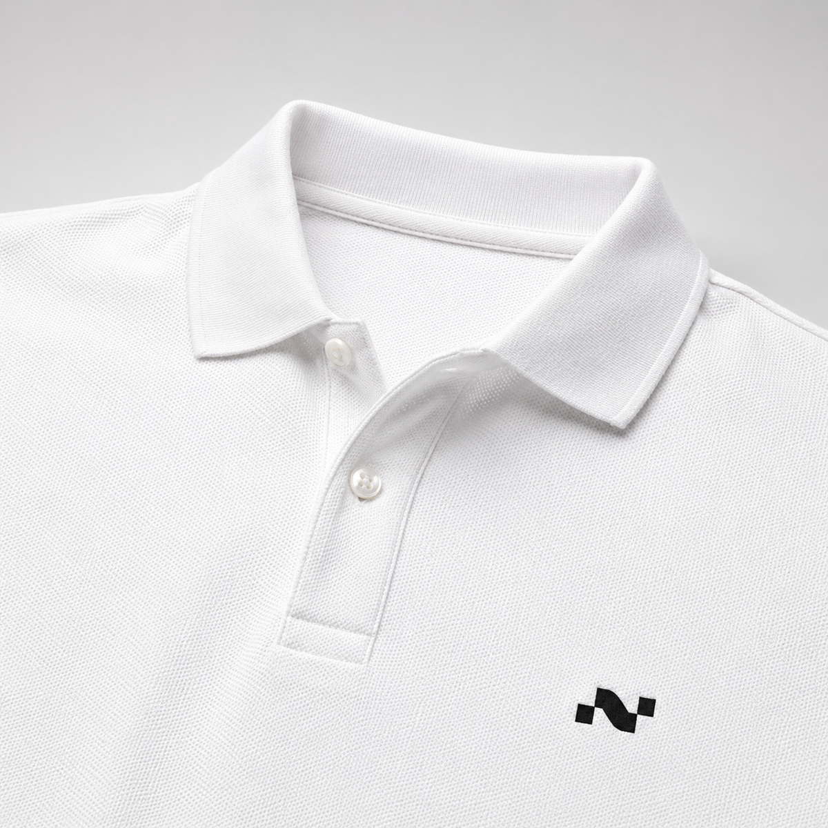 Noctilupus Polo Shirt in White