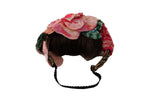 Dolce & Gabbana Multicolor Sequined Lurex Black Hair Headband