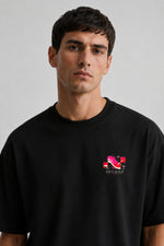Noctilupus Rouge Regret T Shirt in Black