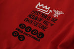 Dolce & Gabbana Red Amor Vincit Omnia Crewneck T-shirt