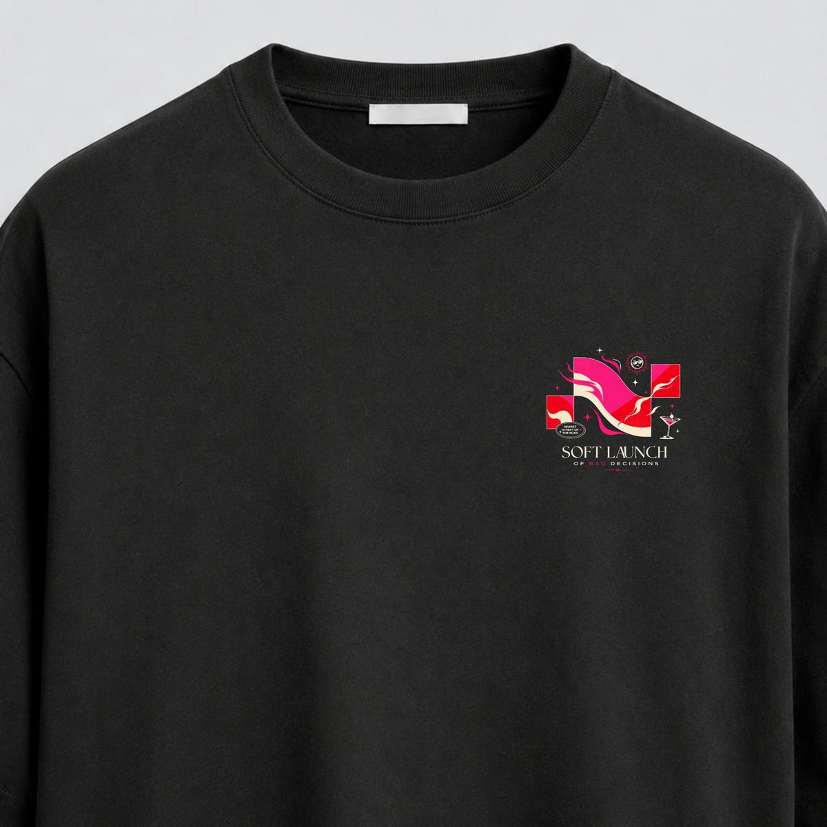 Noctilupus Rouge Regret T Shirt in Black