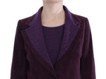 BENCIVENGA Purple Wool Suit T-Shirt Set