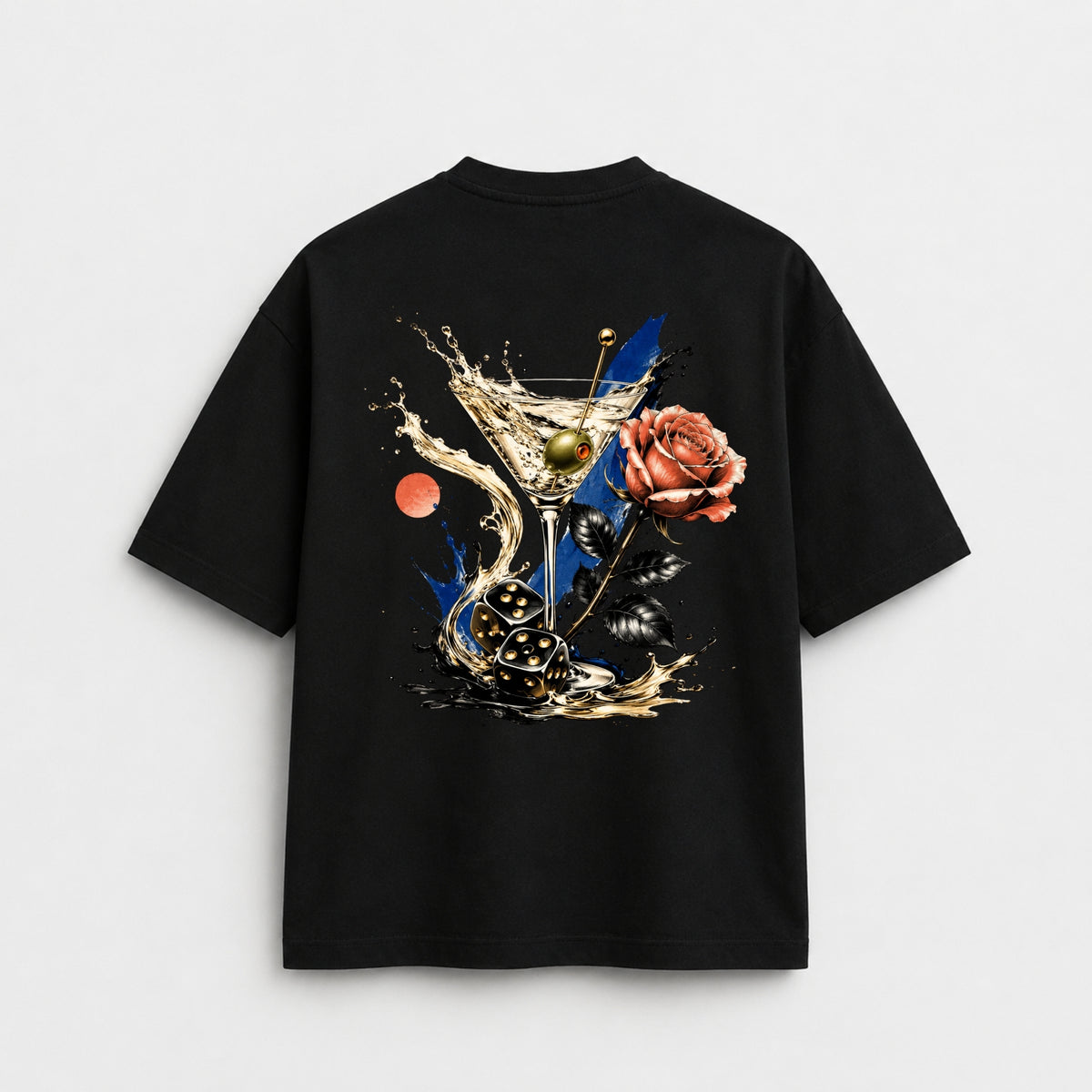 Noctilupus Roulette Bloom T Shirt in Black