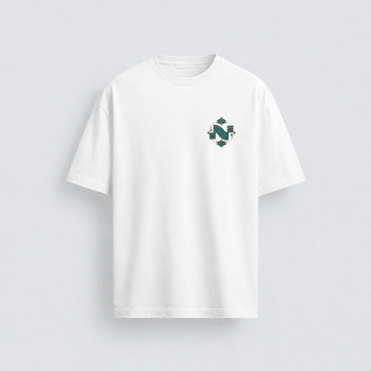 Noctilupus Turquoise Relic T Shirt in White