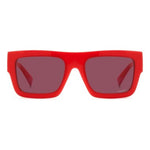 Missoni Red Plastic Sunglasses