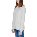Only Beige Polyester Blazer