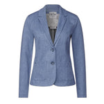 Street One Blue Polyester Blazer