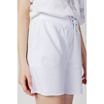 Blauer White Cotton Joggers Workout Pant