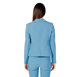 Rinascimento Turquoise Polyester Blazer