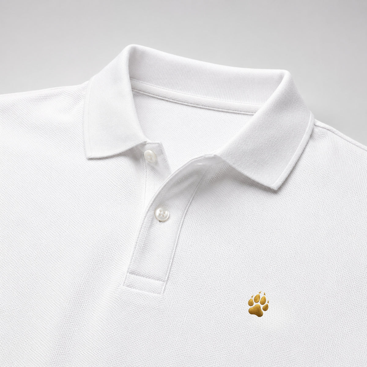 Noctipaw Polo Shirt in White