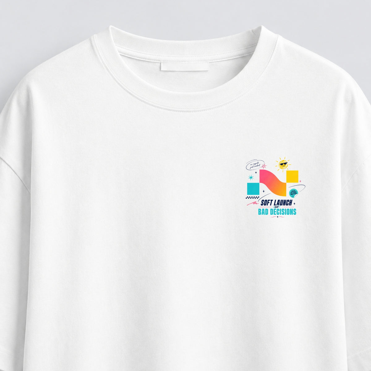 Noctilupus Iced Decisions T Shirt in White