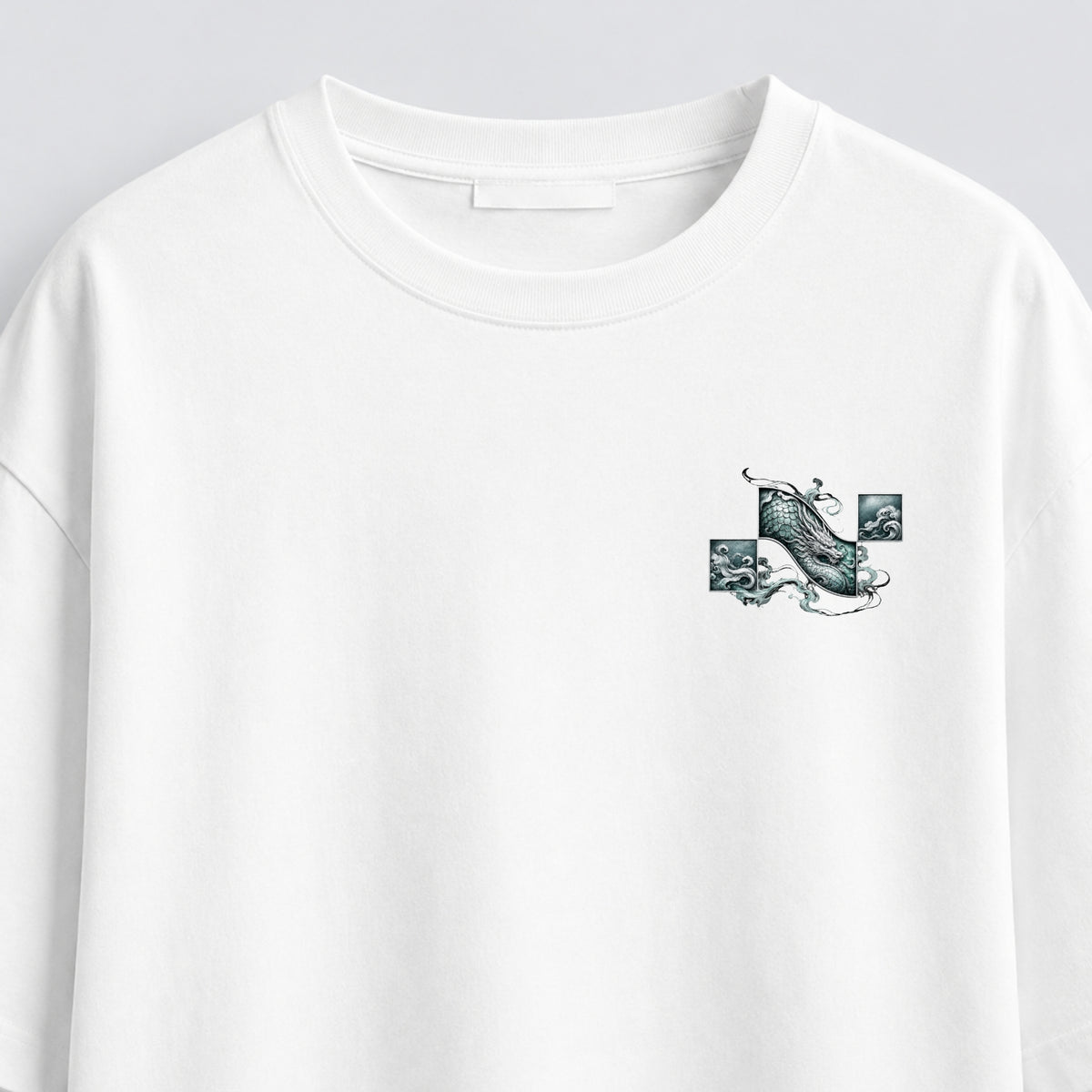 Noctilupus Jade Drake T Shirt in White