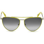 Just Cavalli Yellow Metal Sunglasses