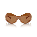 Versace Brown Acetate Sunglasses