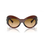 Versace Brown Acetate Sunglasses
