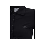 Courrèges Polo with twisted detail