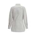 Fendi Striped Shirt Jacket