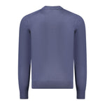 Hugo Boss Blue Wool Men Sweater