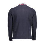 U.S. POLO ASSN. Blue Cotton Men Polo Shirt