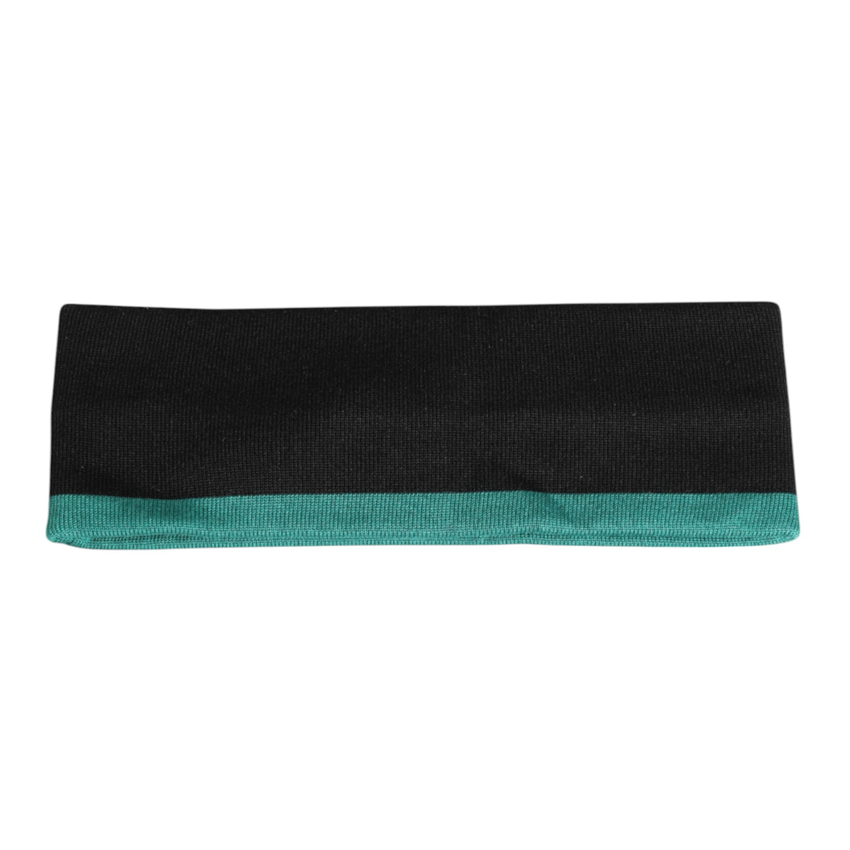 Dolce & Gabbana Black Silk Knitted DG Queen Head Band Hat