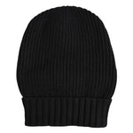 Dolce & Gabbana Black Cashmere Knitted Winter Beanie Hat