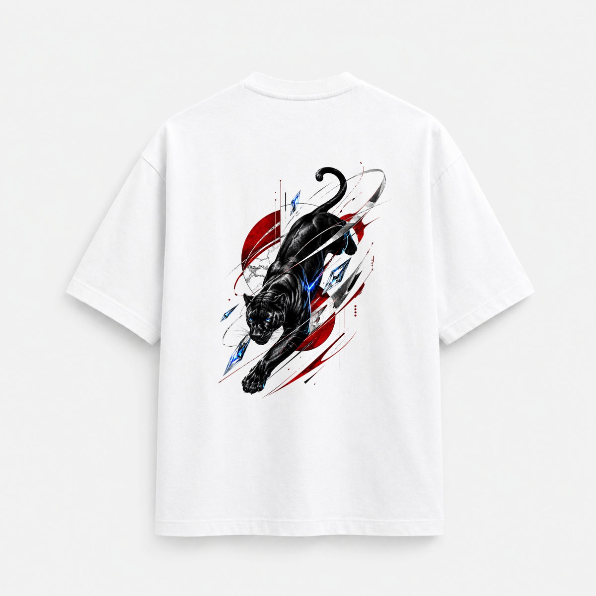 Noctilupus Obsidian Rush T Shirt in White