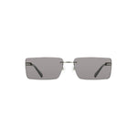 Calvin Klein Black Metal Women Sunglass