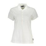 North Sails White Cotton Women Polo Shirt