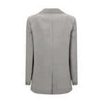 Forte_Forte Fil à fil oversized Blazer