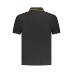 K-WAY Black Cotton Polo Shirt