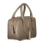 Mario Valentino Brown Polyethylene Women Handbag