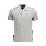 North Sails Brown Cotton Men Polo Shirt