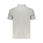 North Sails Gray Cotton Men Polo Shirt