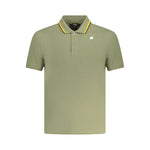 K-WAY Green Cotton Polo Shirt