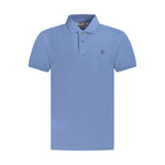 Timberland Blue Cotton Men Polo Shirt