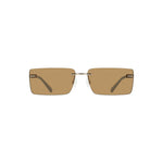 Calvin Klein Beige Metal Women Sunglass