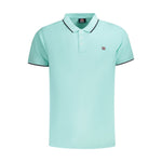 Norway 1963 Light Blue Cotton Men Polo Shirt