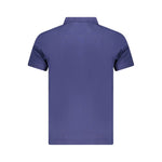 Cavalli Class Blue Cotton Men Polo Shirt