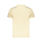 Cavalli Class Beige Cotton Men Polo Shirt