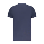 Trussardi Blue Cotton Men Polo Shirt
